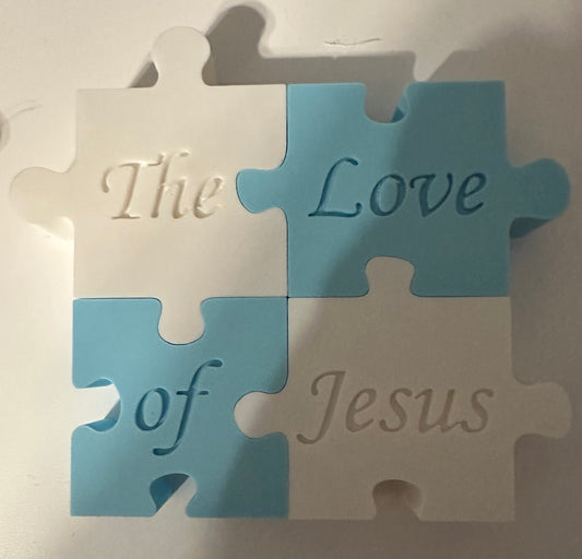 “The love of Jesus” Puzzle Piece